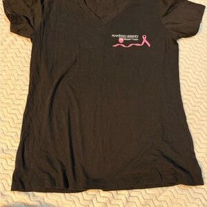 District Black Breast Cancer Awareness Tee